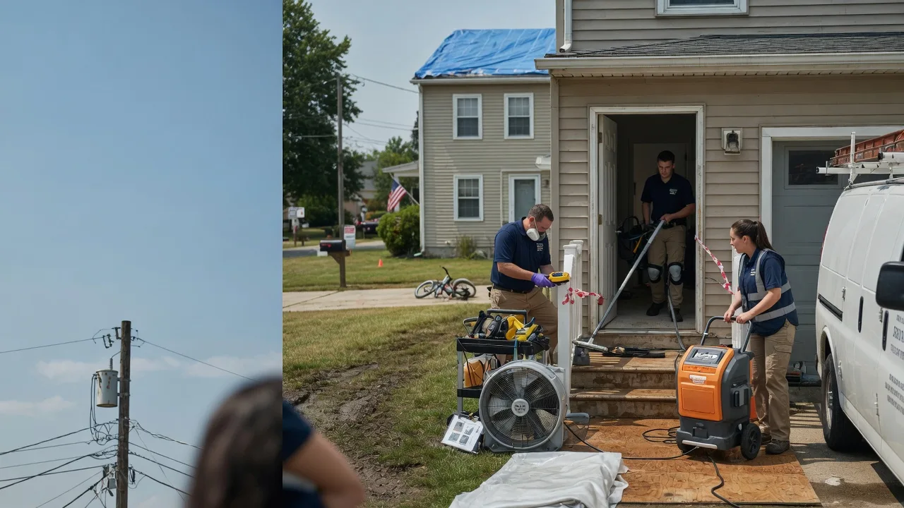 Water Damage Repair in Melcroft, PA near me